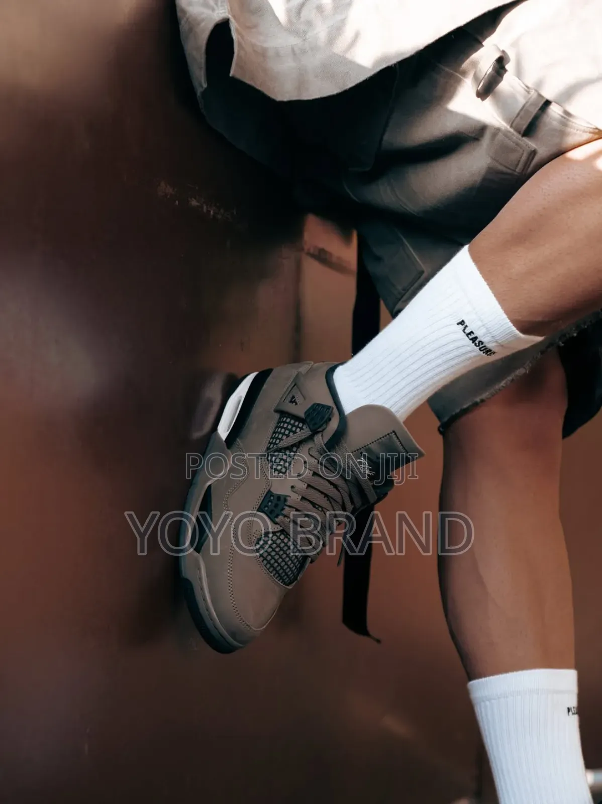 Air Jordan 4 Cave Stone Fashion Shoes