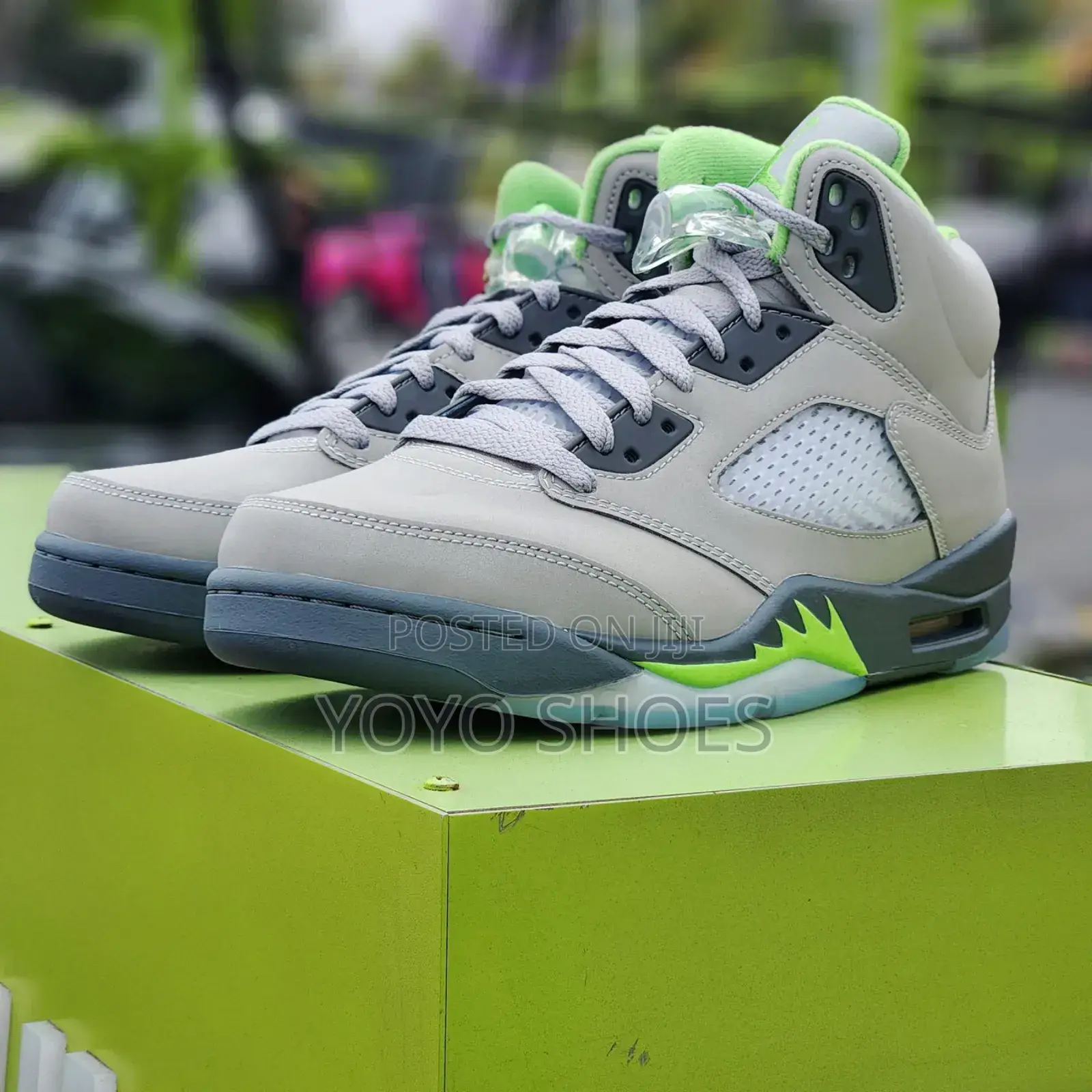 Air Jordan 5 Retro Green Bean Fashion Boots