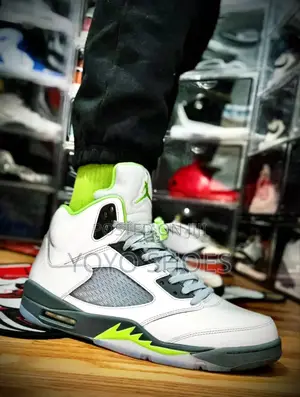 Air Jordan 5 Retro Green Bean Fashion Boots