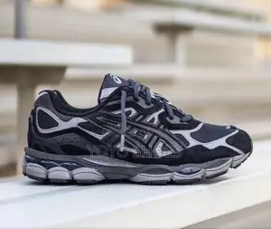 Asics Gel-Nyc Black Graphite Fashion Sneaker