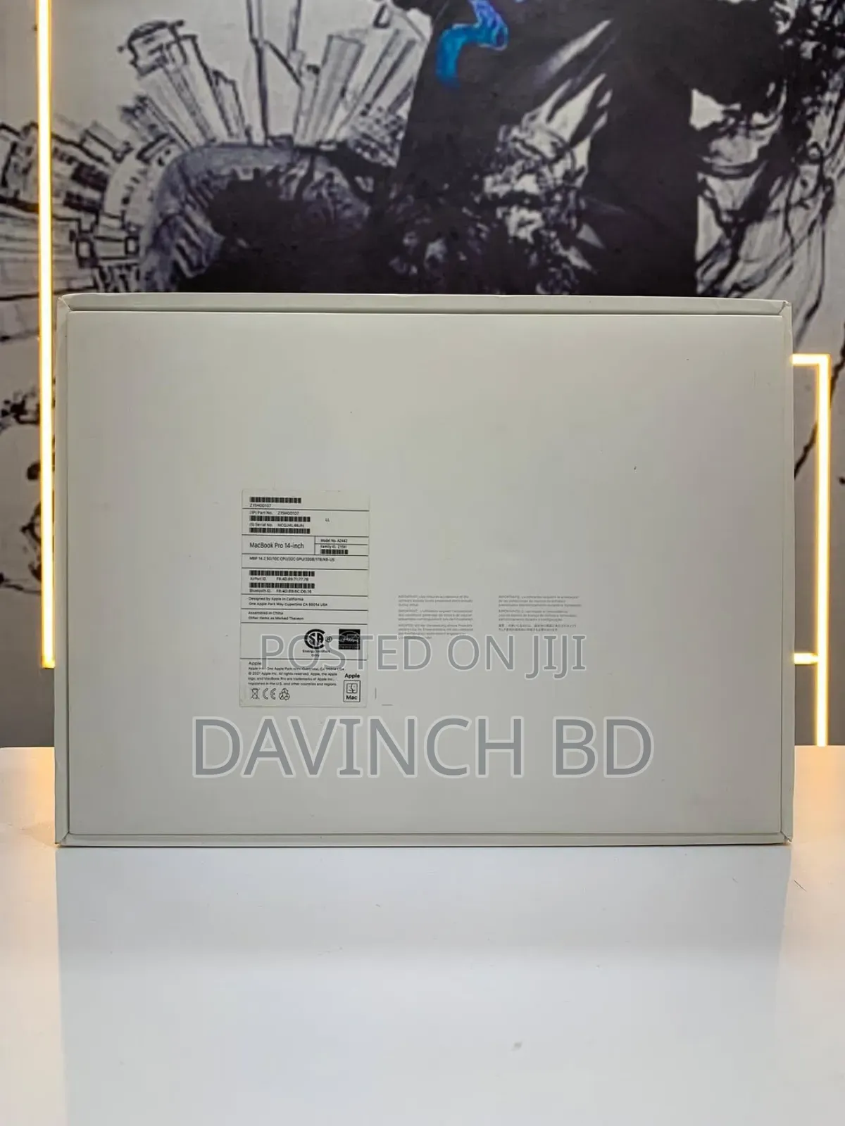 New Laptop Apple MacBook Pro 2021 M1 32GB Apple M1 Max SSD 1T