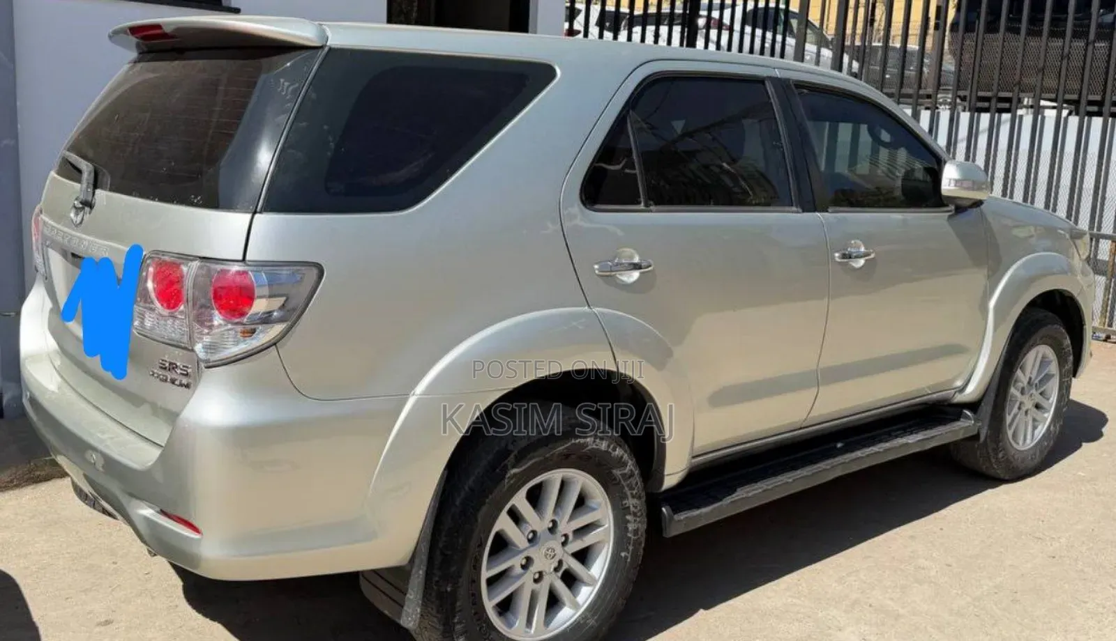 Toyota Fortuner 3.0 D RWD 2013 Silver