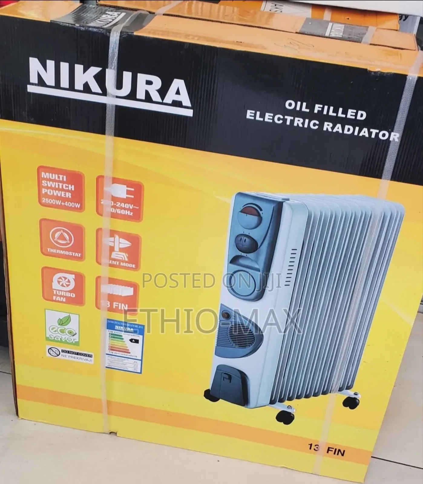 Nikai Oil Heater 13-fin – Original | Strong Heating | With Warranty