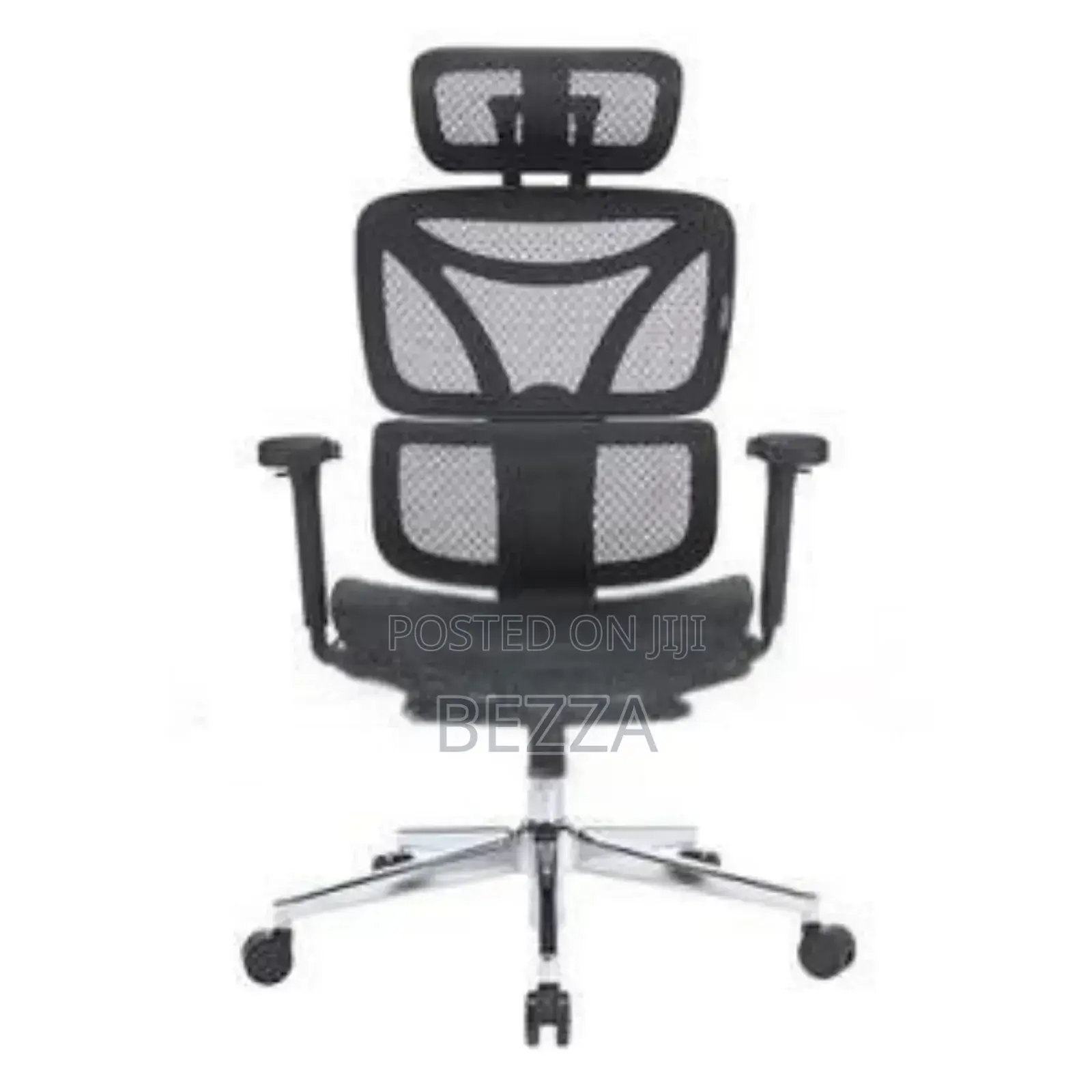 Modern Ergonomic Managerial Chair( Full Black)