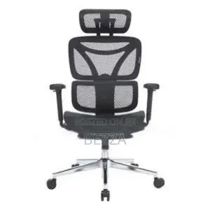 Modern Ergonomic Managerial Chair( Full Black)