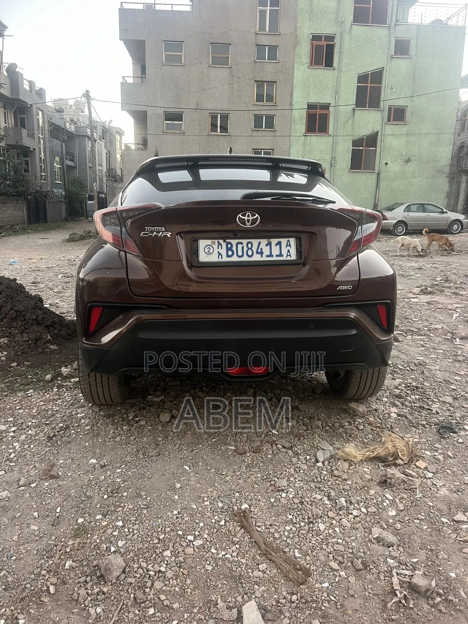 Toyota C-HR 2017 Brown