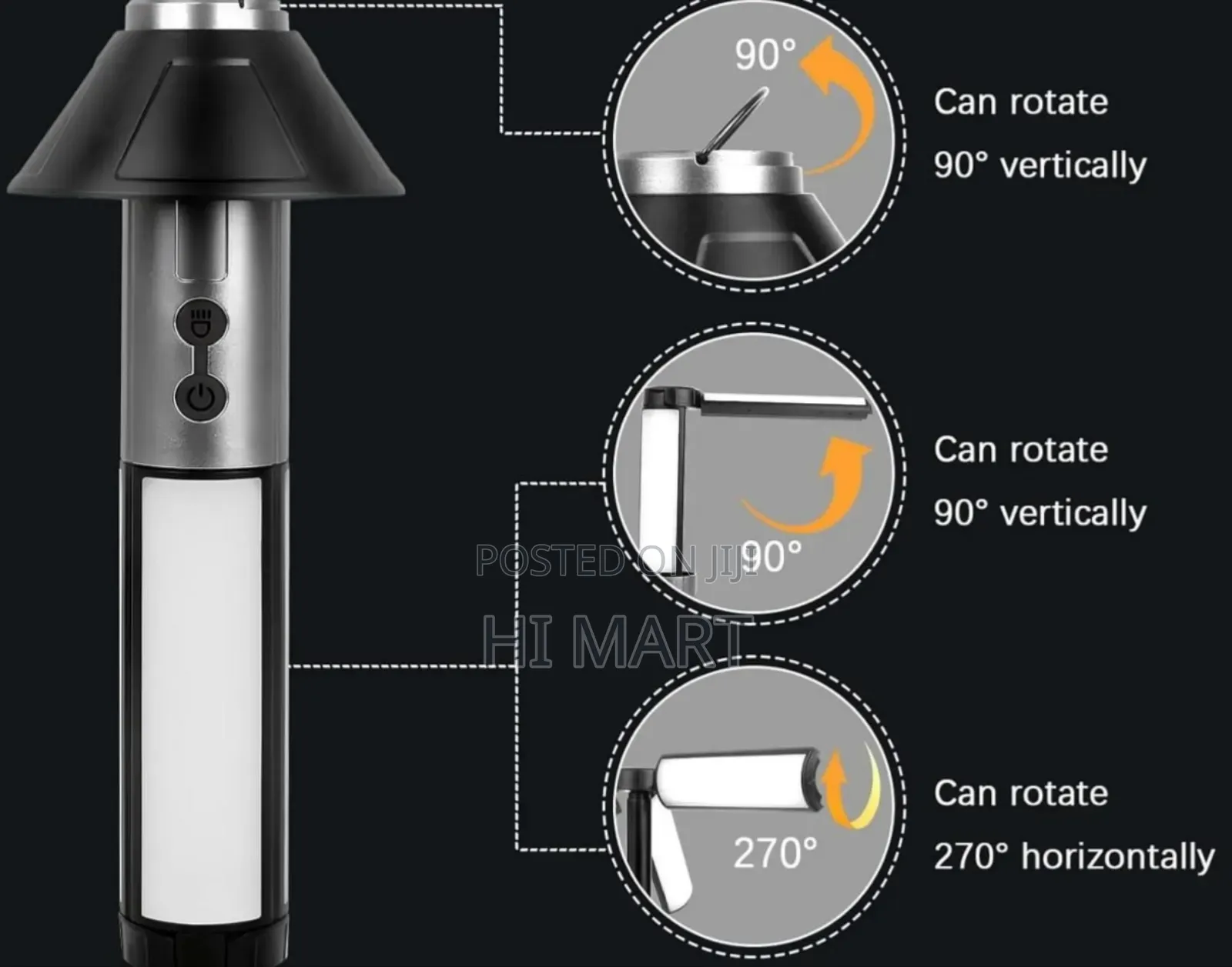 Adjustable Multifunctional Camping Light