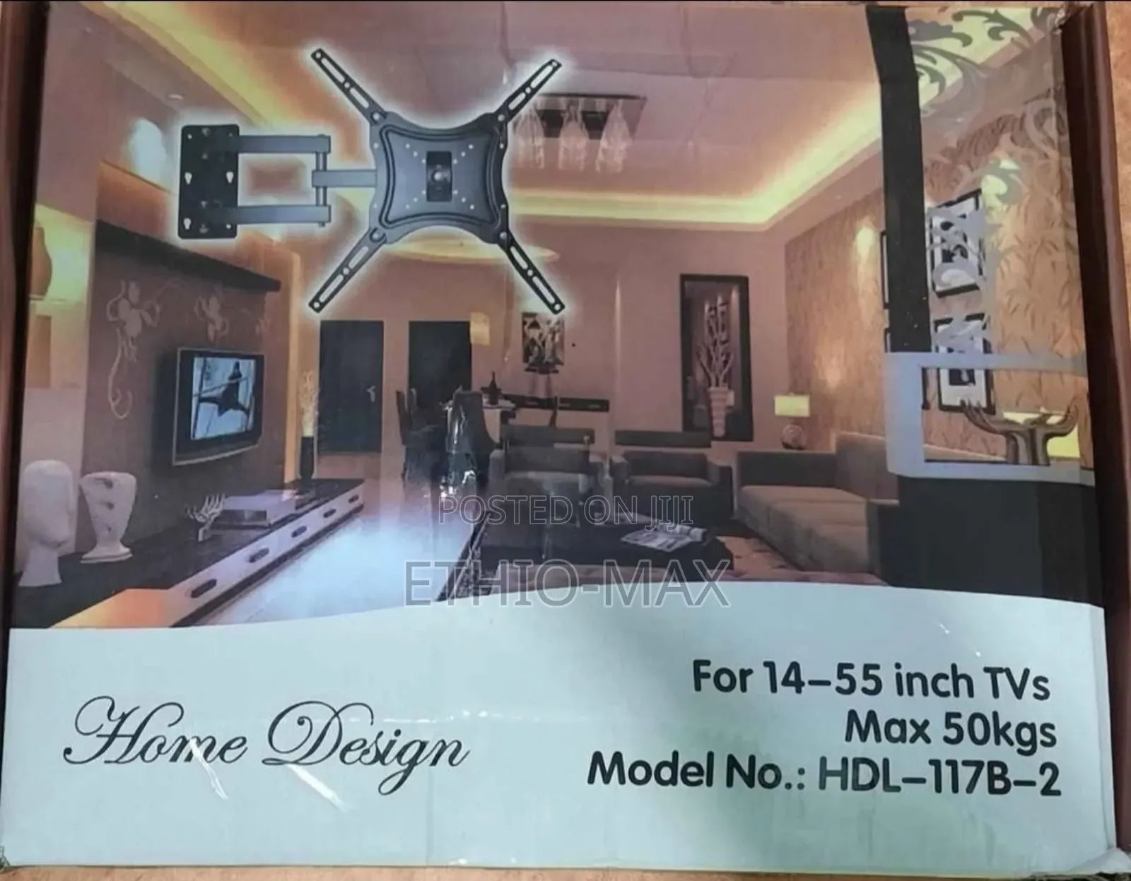 Flexible Tv Wall Mount 24”–55” – Strong | Adjustable | Space Saving