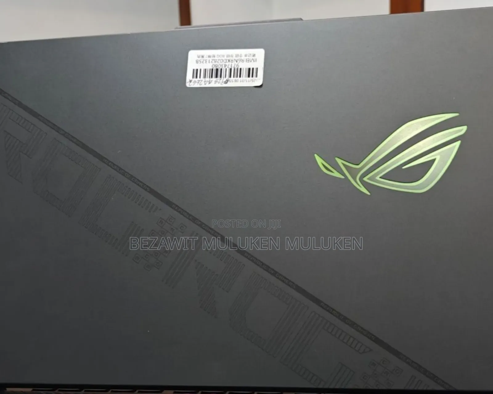 New Laptop Asus ROG Strix G16 G614 16GB Intel Core I9 SSD 1T