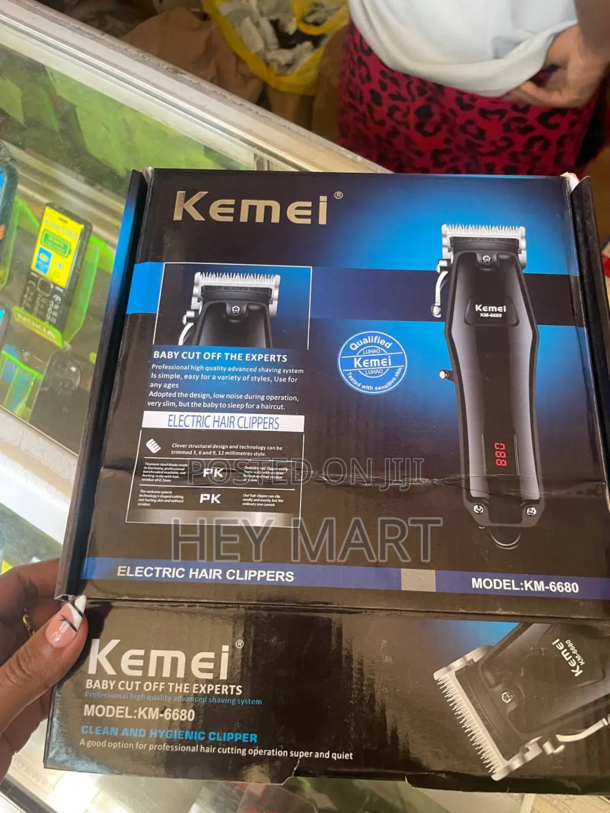 Kemei and Geemy Gm-6008 Professional Hair Clipper.
