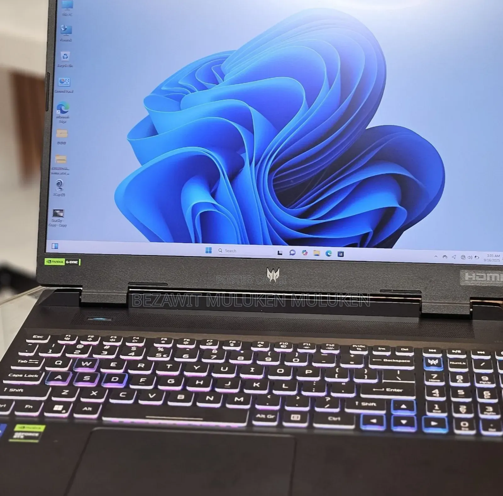 New Laptop Acer Predator Helios 300 16GB Intel Core I9 SSD 1T