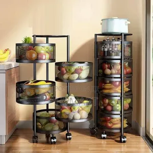 5 Layer Portable Kitchen Storage Rack