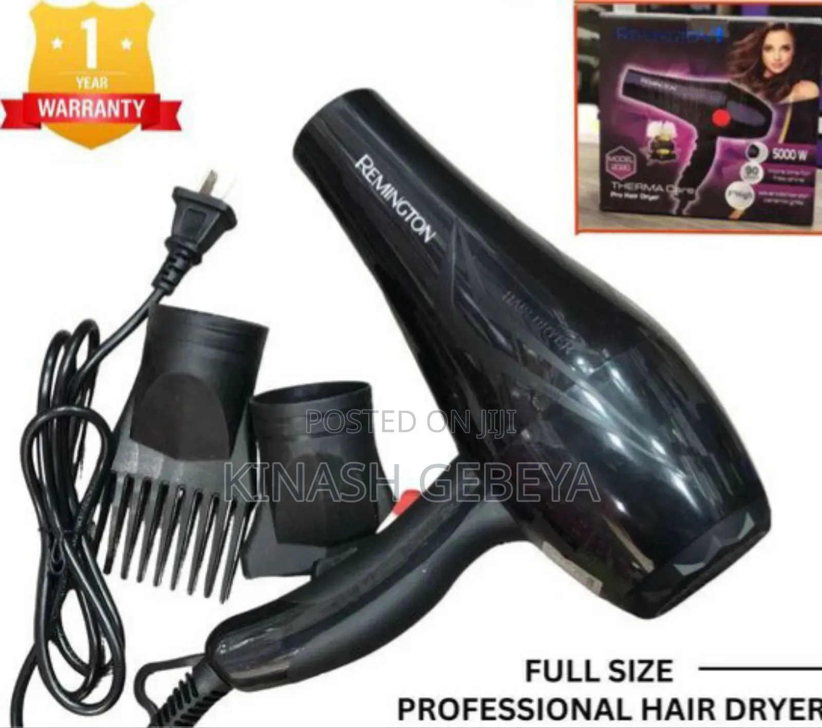 Pro Remington Professional Hair Dryer