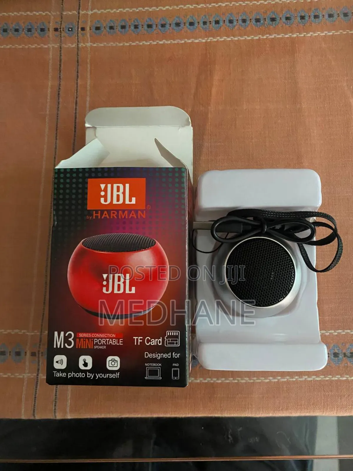 JBL Speaker Orginal ከዴሊቨሪ ጋር ለመዝናኛ ቦታየሚሆን በአንድ ቻርጀር ለረጅም ሰአት የሚያስጠቅ