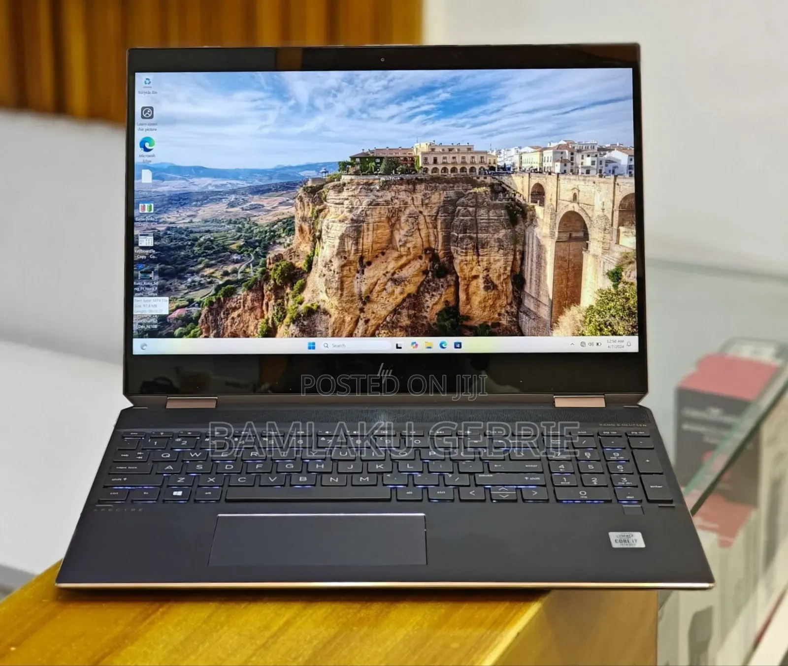 New Laptop HP Spectre 16GB Intel Core I7 SSD 512GB