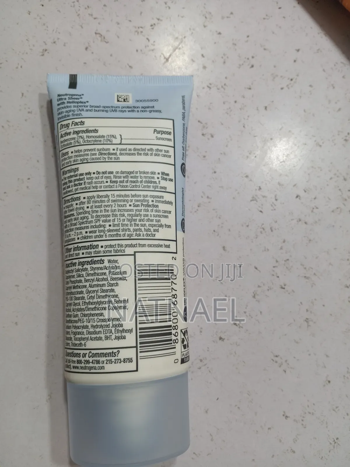 Neutrogena Ultra Sheer Dry-Touch Sunscreen Lotion With Broad