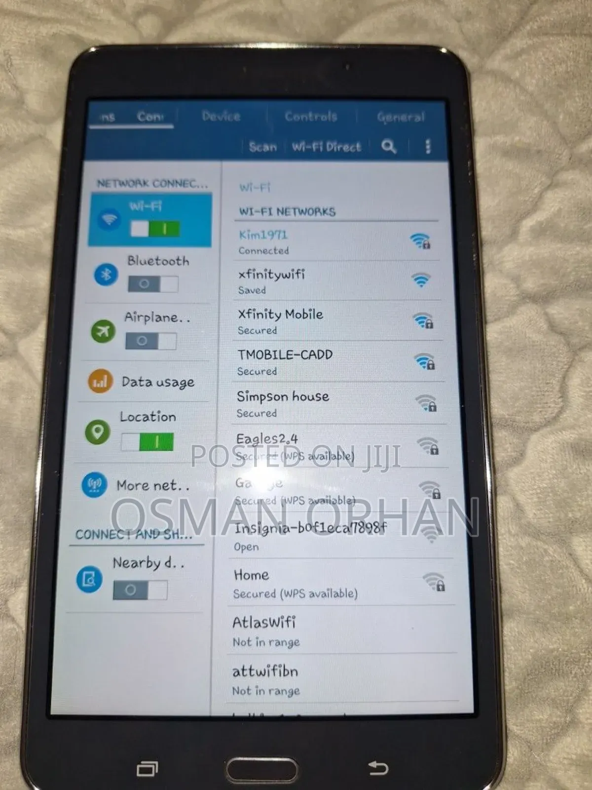 Samsung Galaxy Tab 4 7.0 8 GB Black