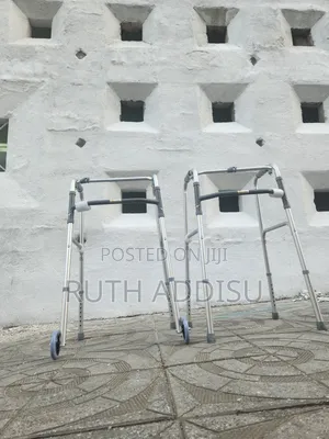 ወከር ጎማ ባለው እና በሌለው በተመጣጣኝ ዋጋ የመራመጃ መርጃ Walker Foldable Stainless Walk