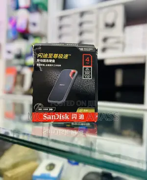 External 4tb Sandisk SSD