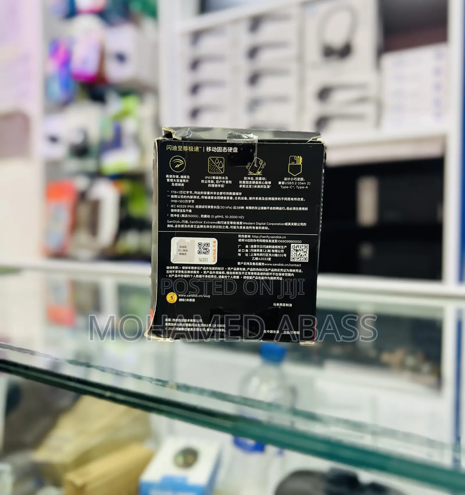 External 4tb Sandisk SSD