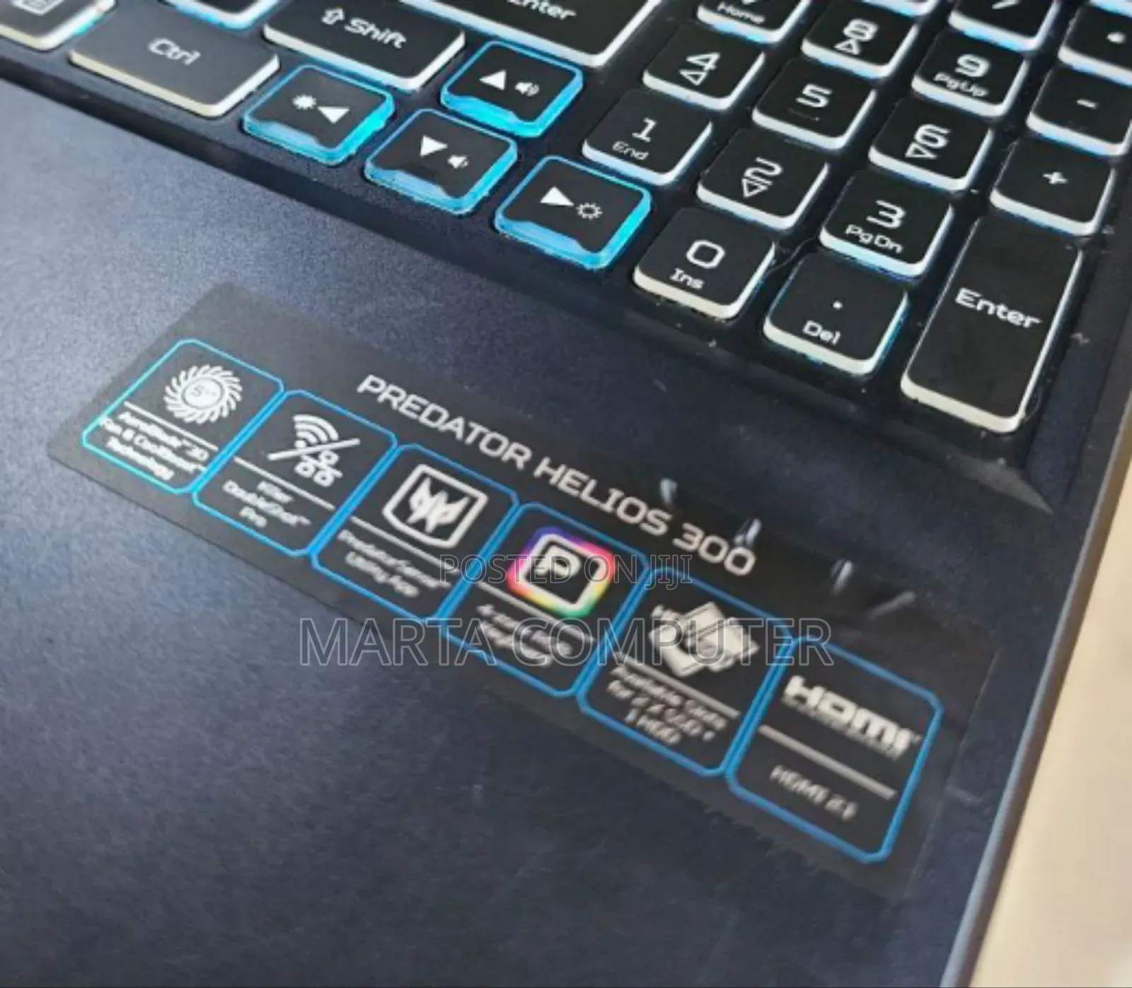 New Laptop Acer Predator Helios 300 16GB Intel Core I7 SSD 512GB