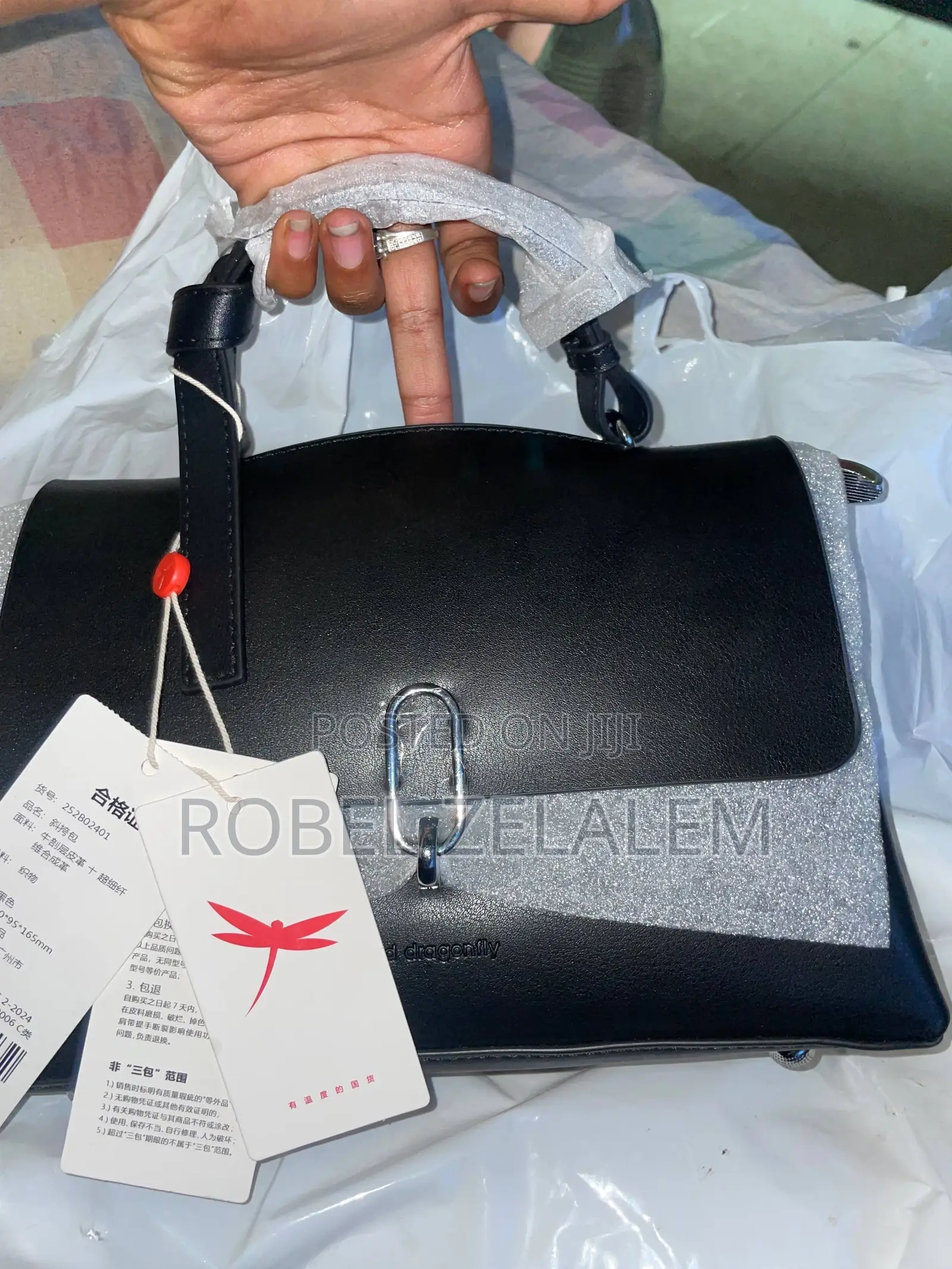 Red Dragon Fly Woman’S Bag