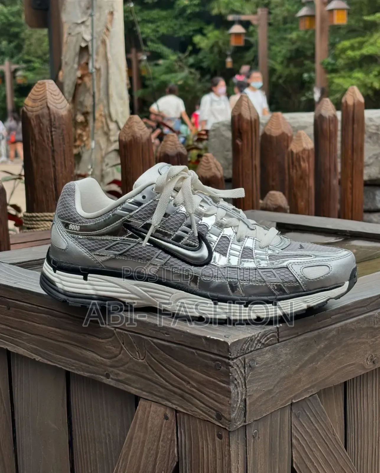 Nike P6000 Premium Triple Grey