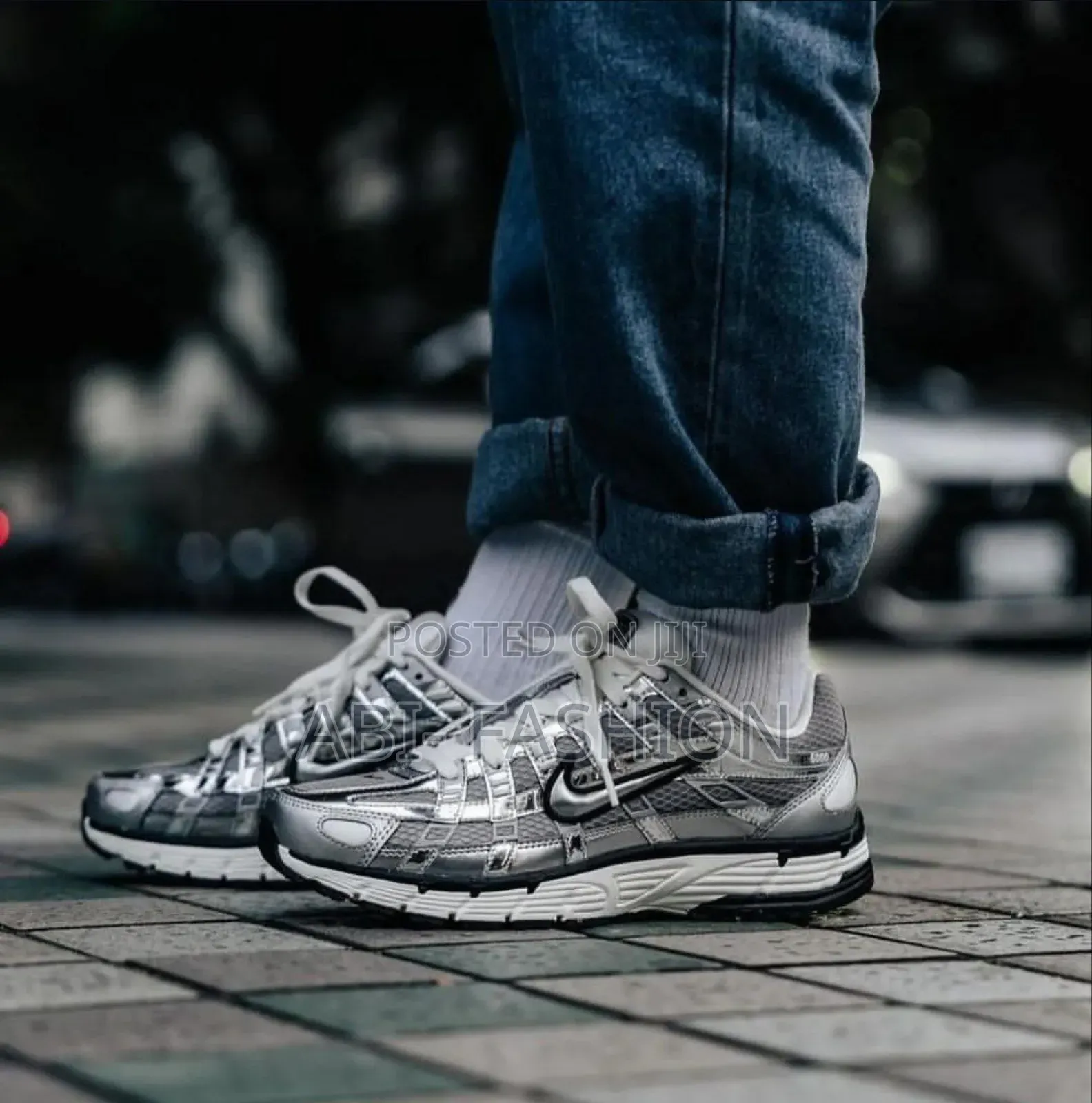 Nike P6000 Premium Triple Grey