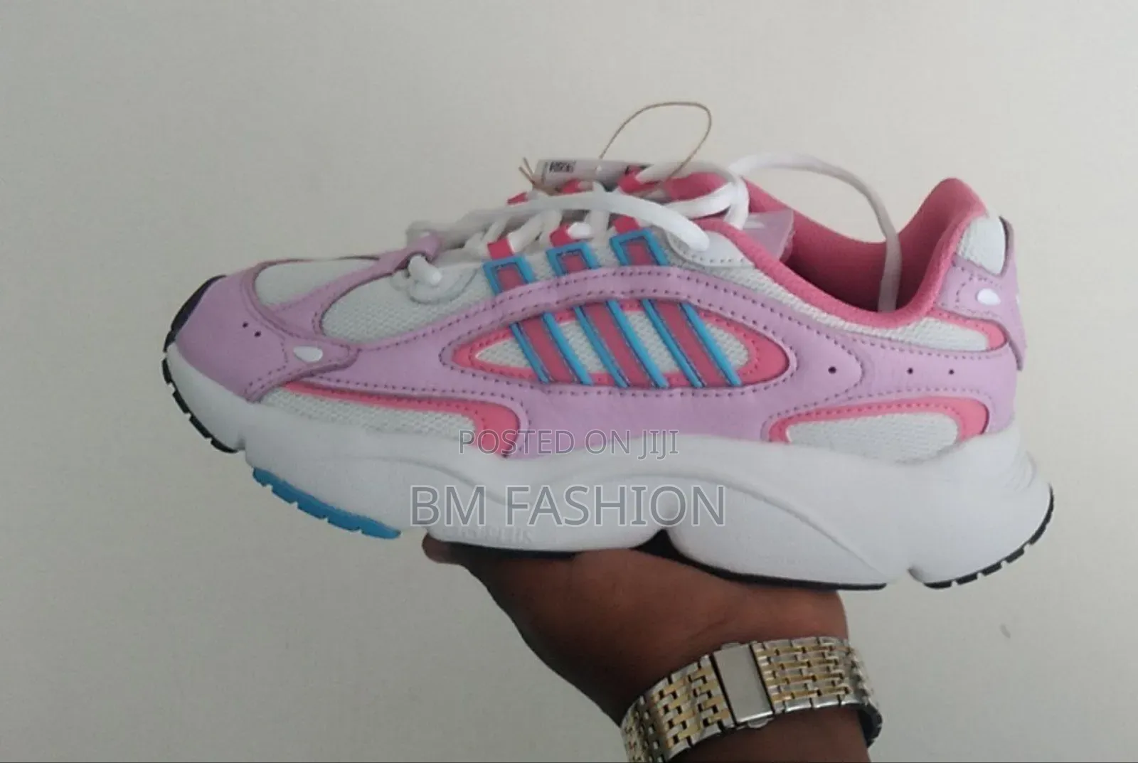Authentic Adidas Ozweego White/Light Pink [Imported From Usa]
