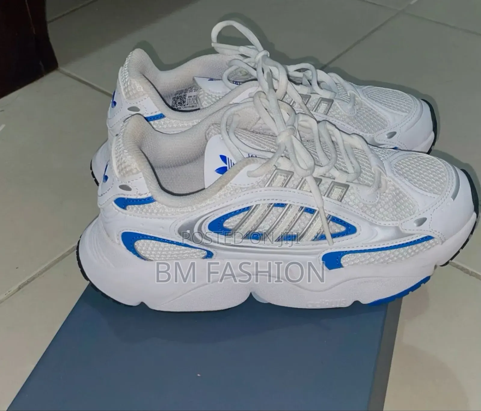 Authentic Adidas Ozweego White/Light Pink [Imported From Usa]