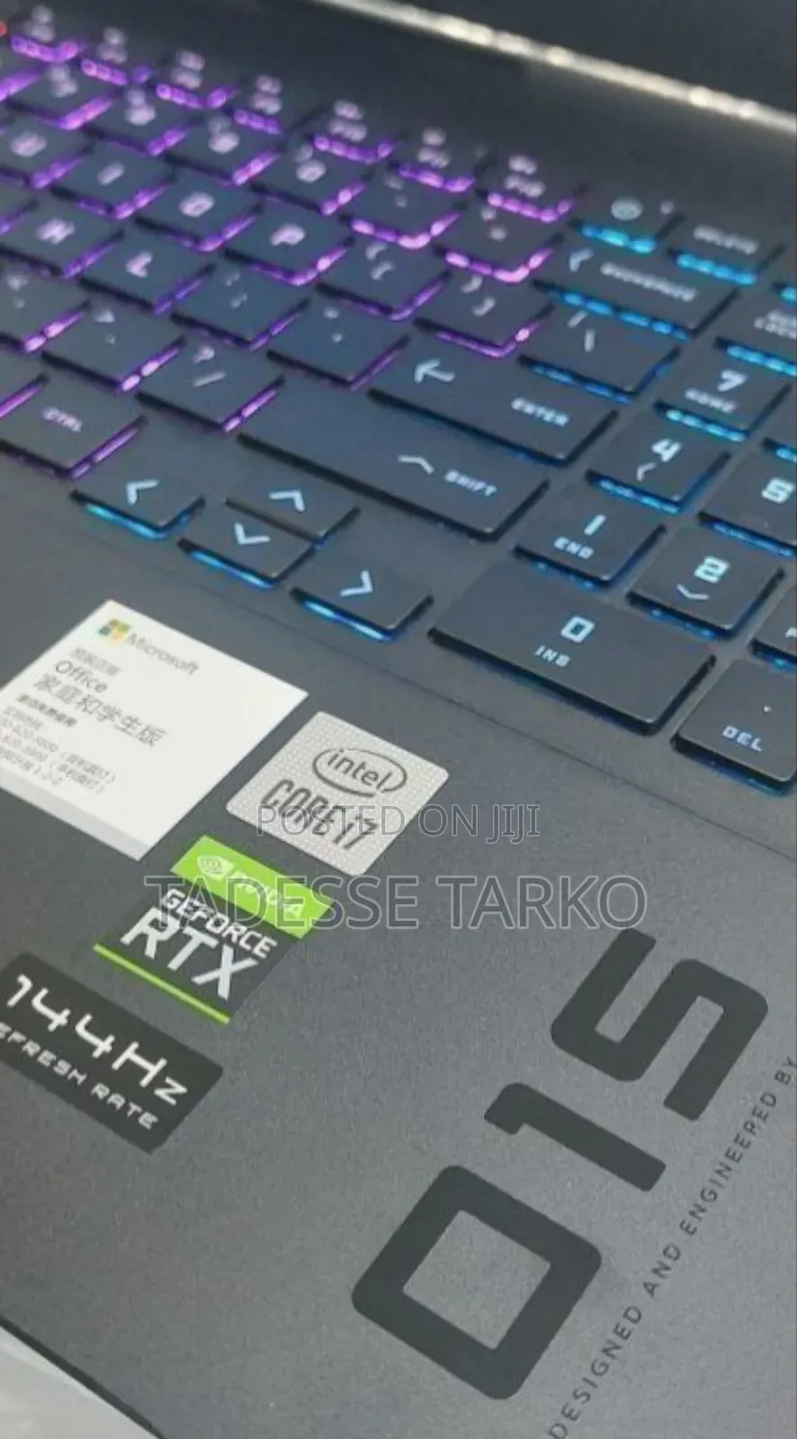 New Laptop HP Omen 15 16GB Intel Core I7 SSD 512GB