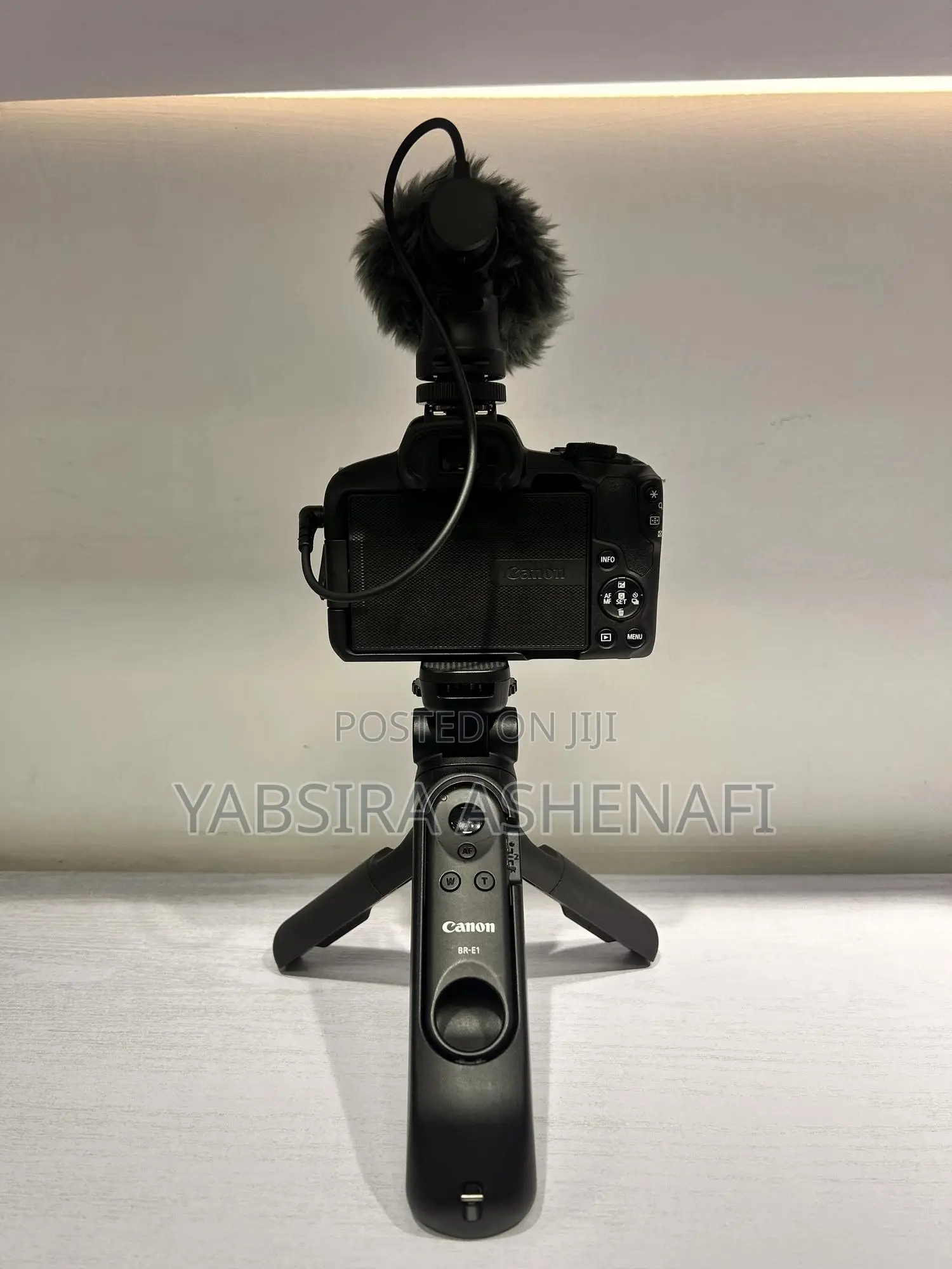 Canon R50 With Stand and Mic
