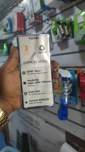 New Tecno Camon 40 Pro 256 GB Silver