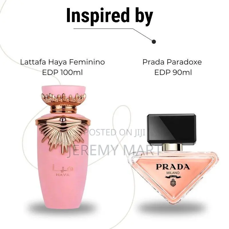 Lattafa Haya Ladies Perfumes ( Dupe of Prada Paradoxe)