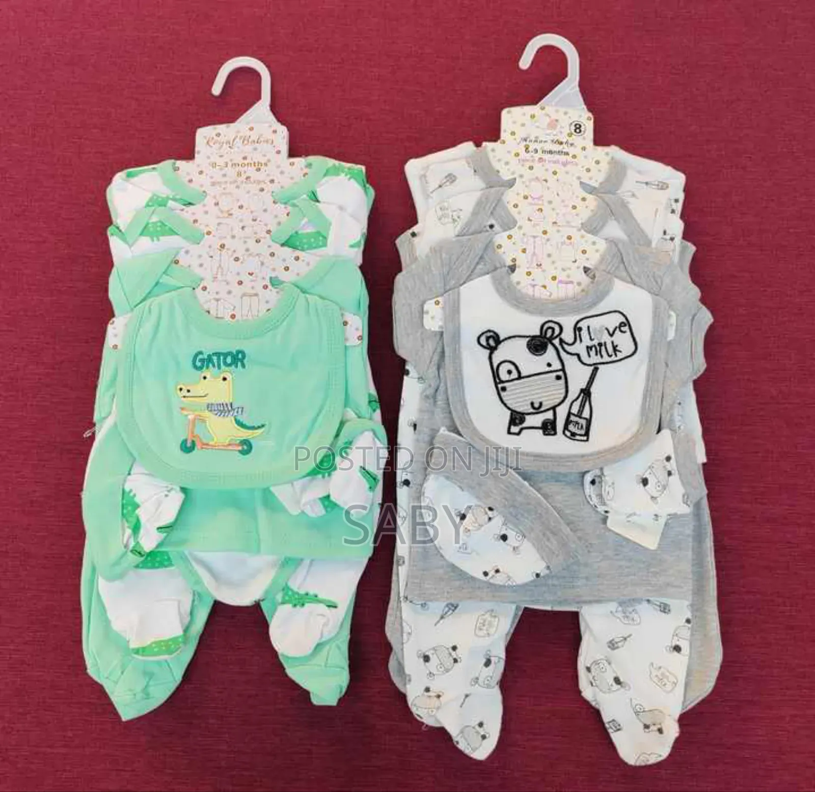 8 Pieces ልብስ ሹራብ