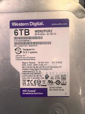 Wd Purple Surveillance 6 Tb