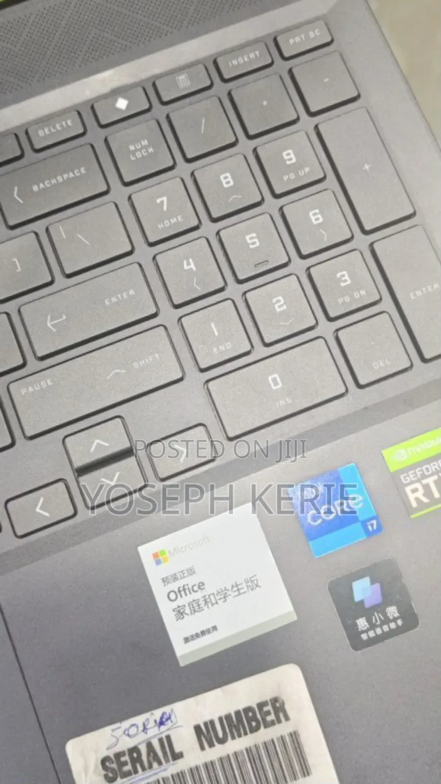New Laptop HP Victus 16 16GB Intel Core i7 SSD 512GB