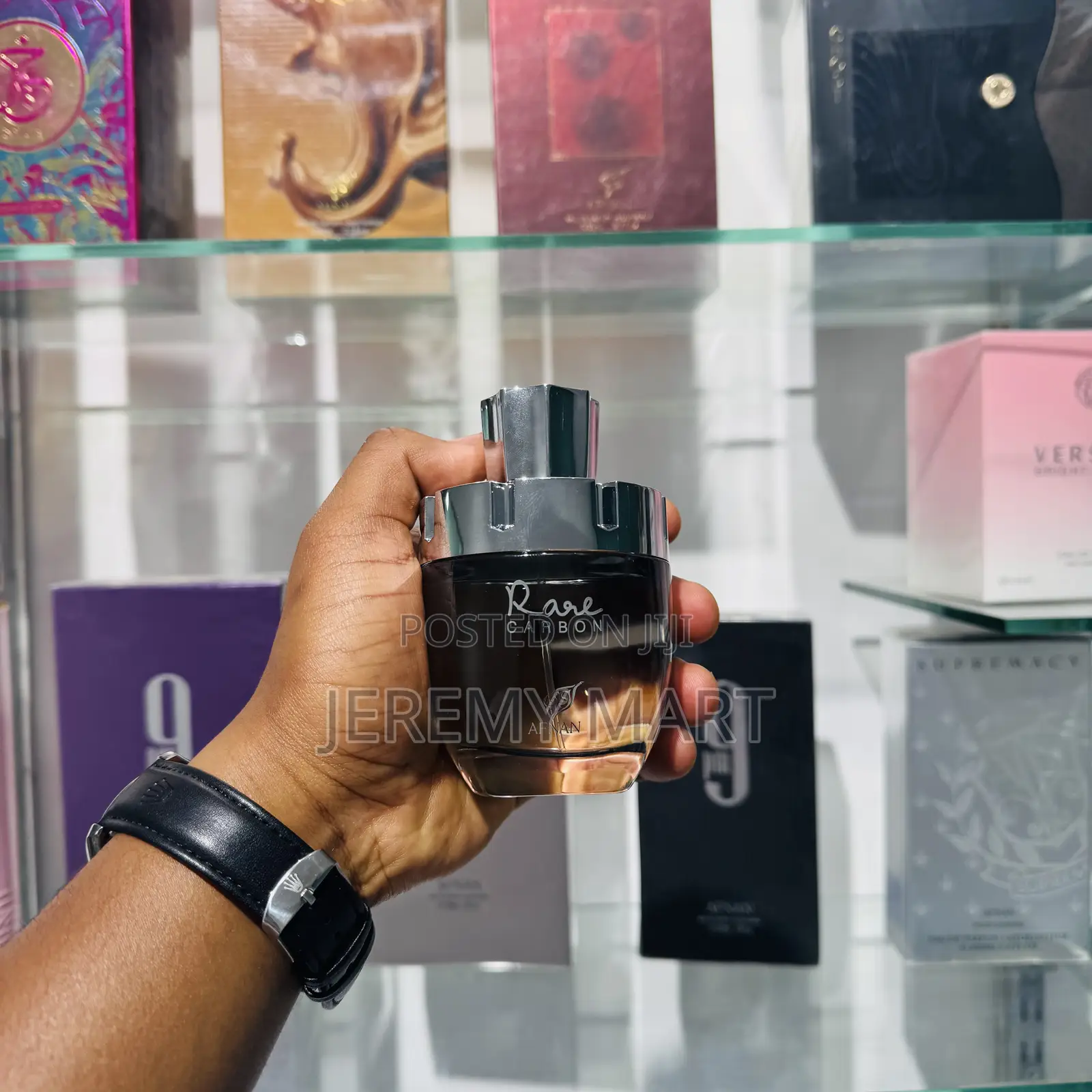 Afnan Rare Carbon for Him (Dupe of Ombré Leather)