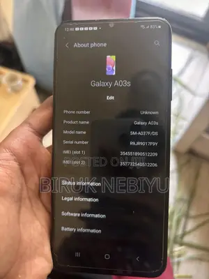 Samsung Galaxy A03s 32 GB Black
