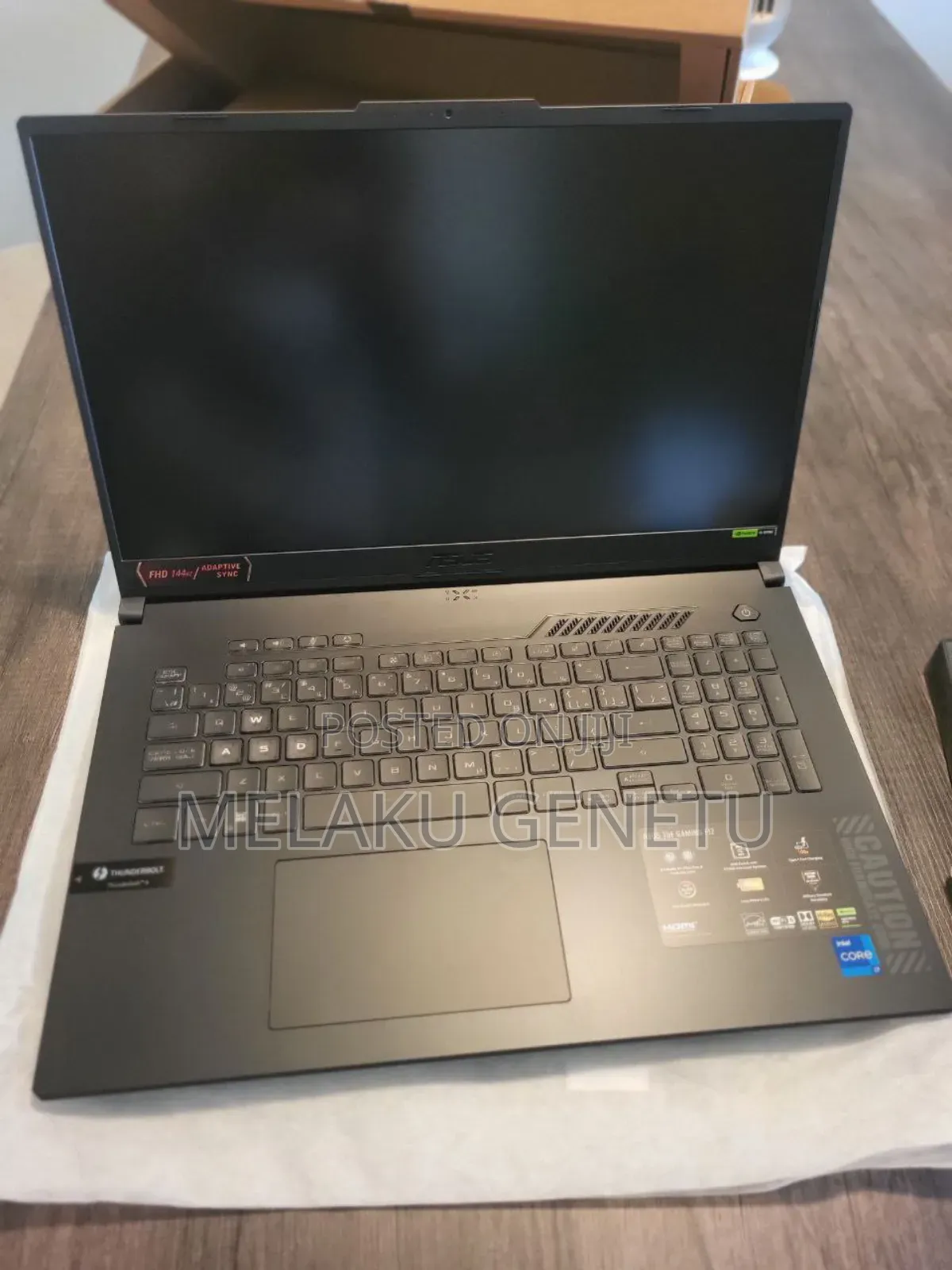 New Laptop Asus TUF Gaming A15 16GB Intel Core I7 SSD 1T
