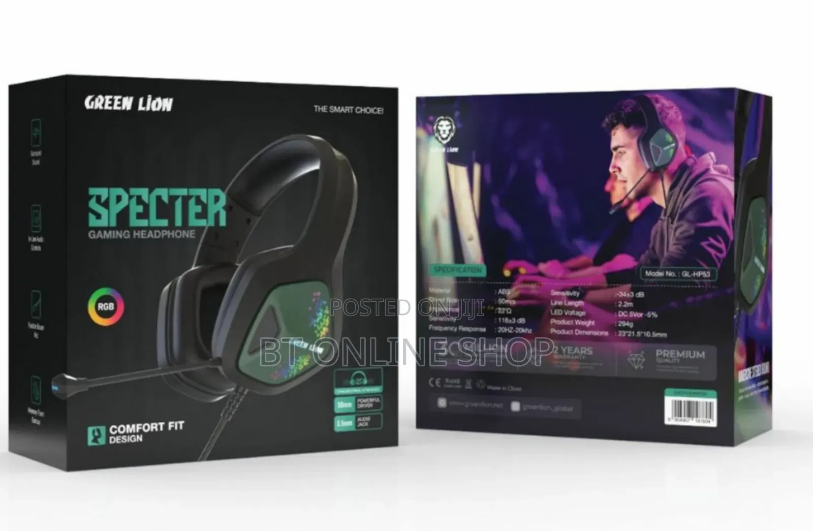 Green Lion Specter Gaming Headphone