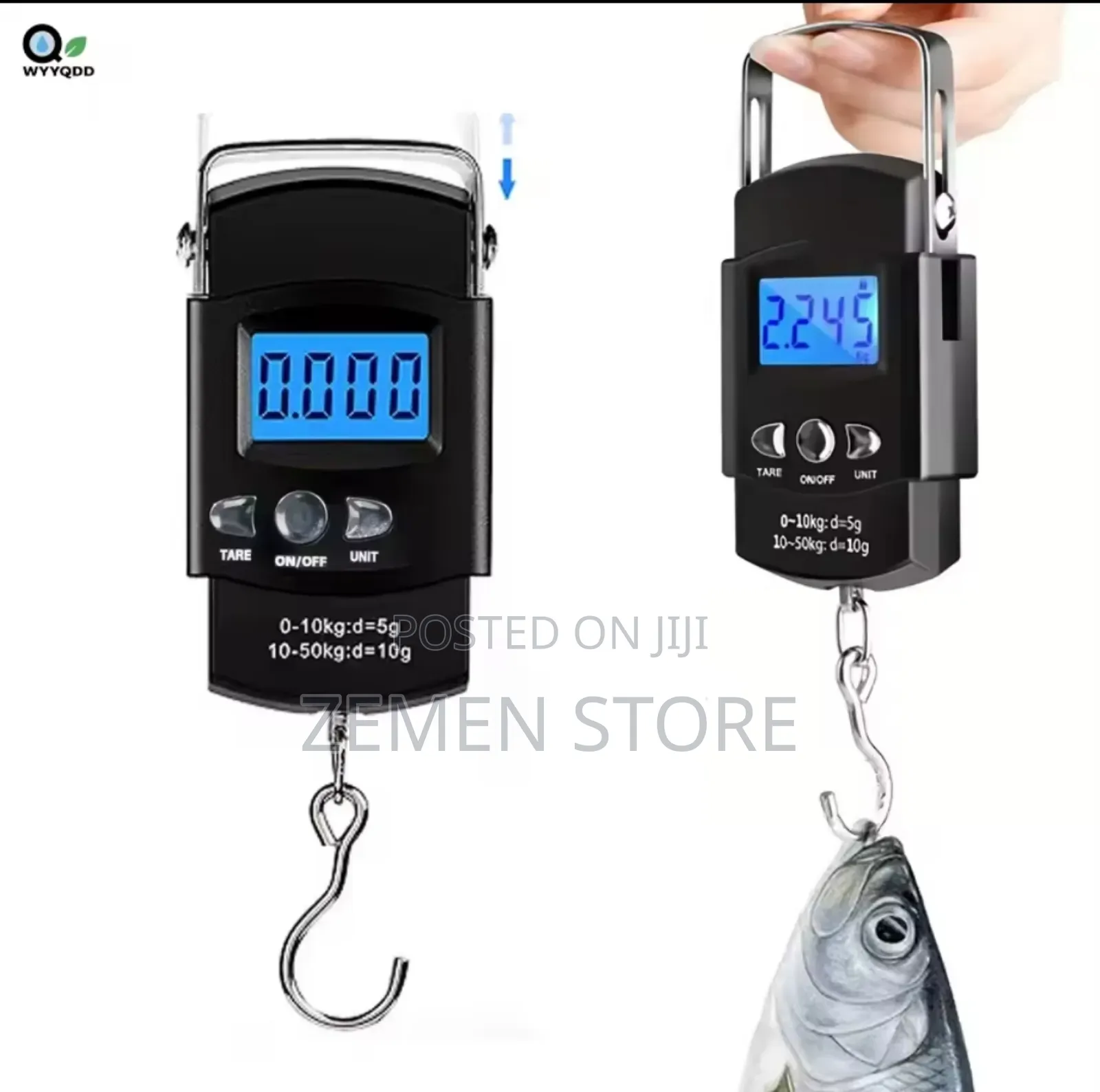 ዘመናዊ የኤሌክትሮኒክስ ሚዛን | Portable Electronic Scale Up To 50kg