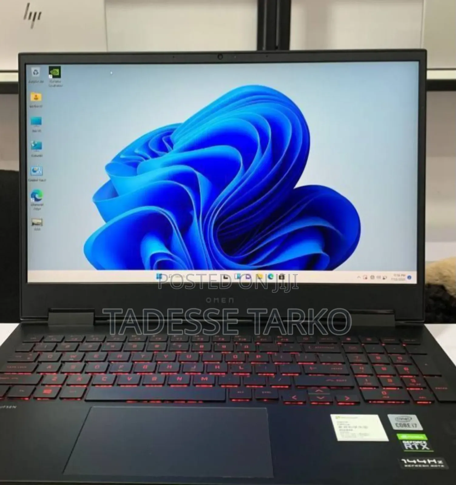 New Laptop HP Omen 15 16GB Intel Core I7 SSD 512GB