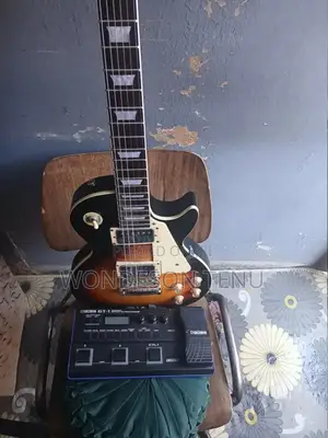 Guitar and G-1 Boss Guitar Effector