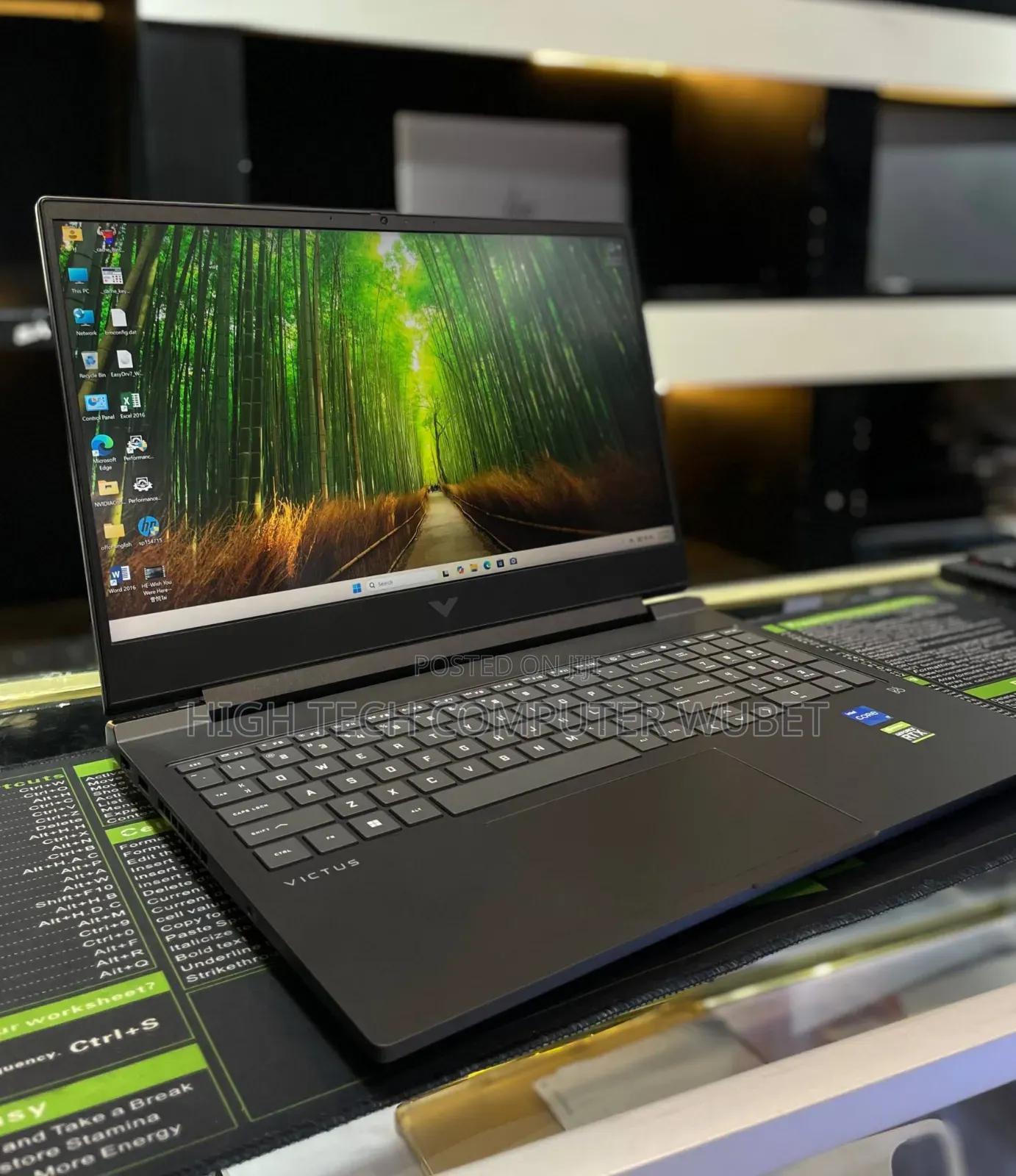 New Laptop HP Victus 16 16GB Intel Core I7 SSD 1T