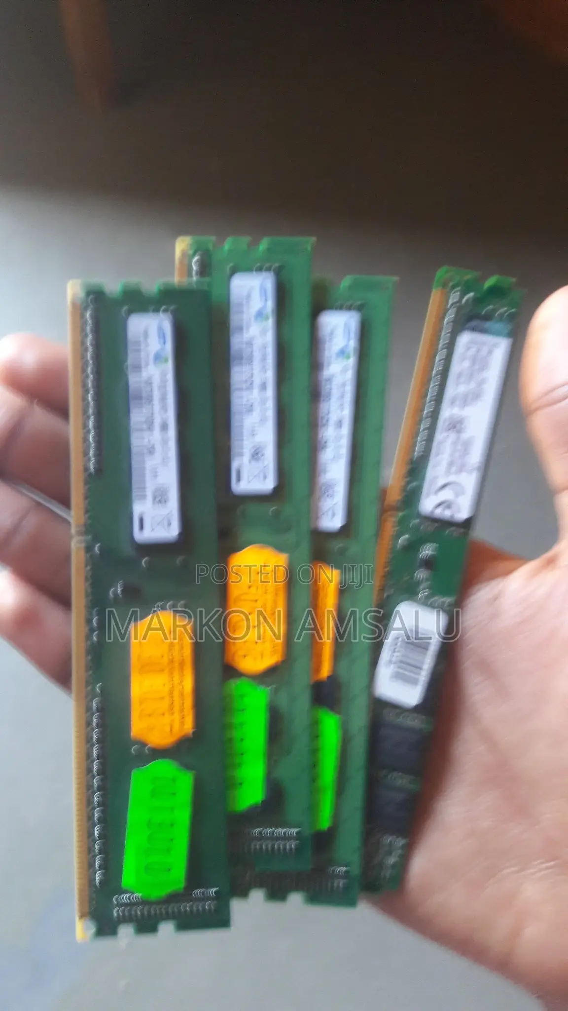 Desktop Ram for Sale - Kingston 4gb Samsung 2gb (Ddr3 )