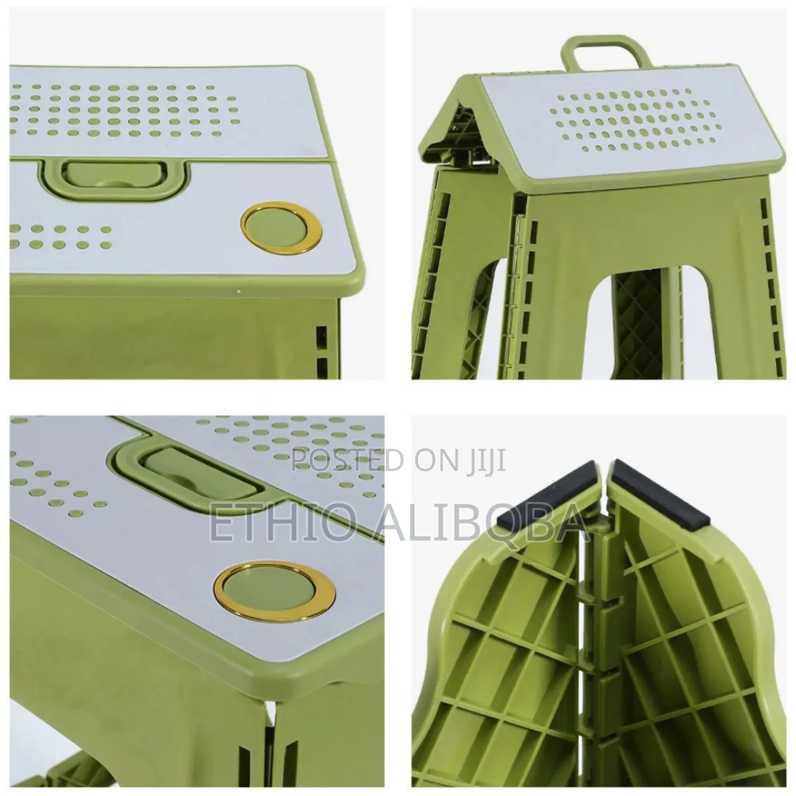 Large Size Portable Folding Stool (ትልቁ ተጣጣፊ ወንበር