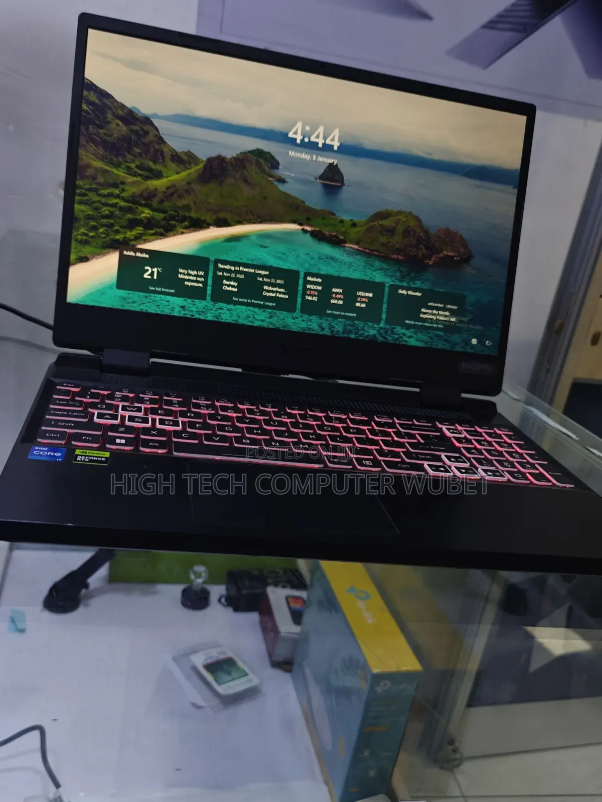 New Laptop Acer Nitro 5 16GB Intel Core I7 SSD 512GB