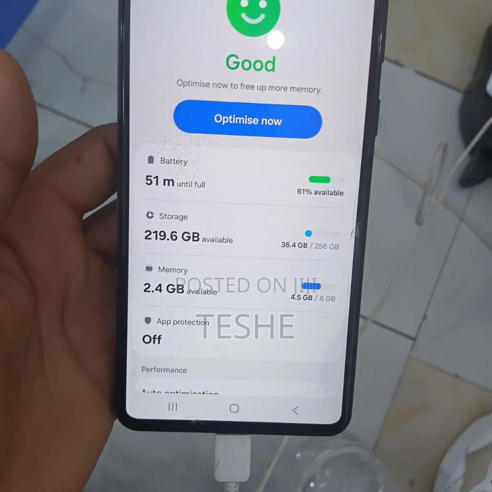 Samsung Galaxy F55 256 GB Black