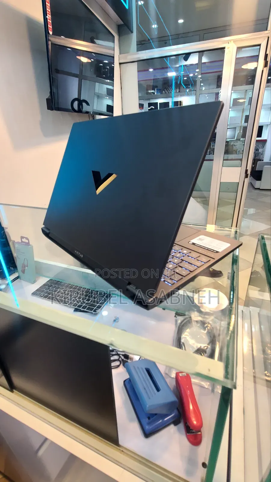 New Laptop HP Victus 15 16GB AMD Ryzen 7 SSD 512GB